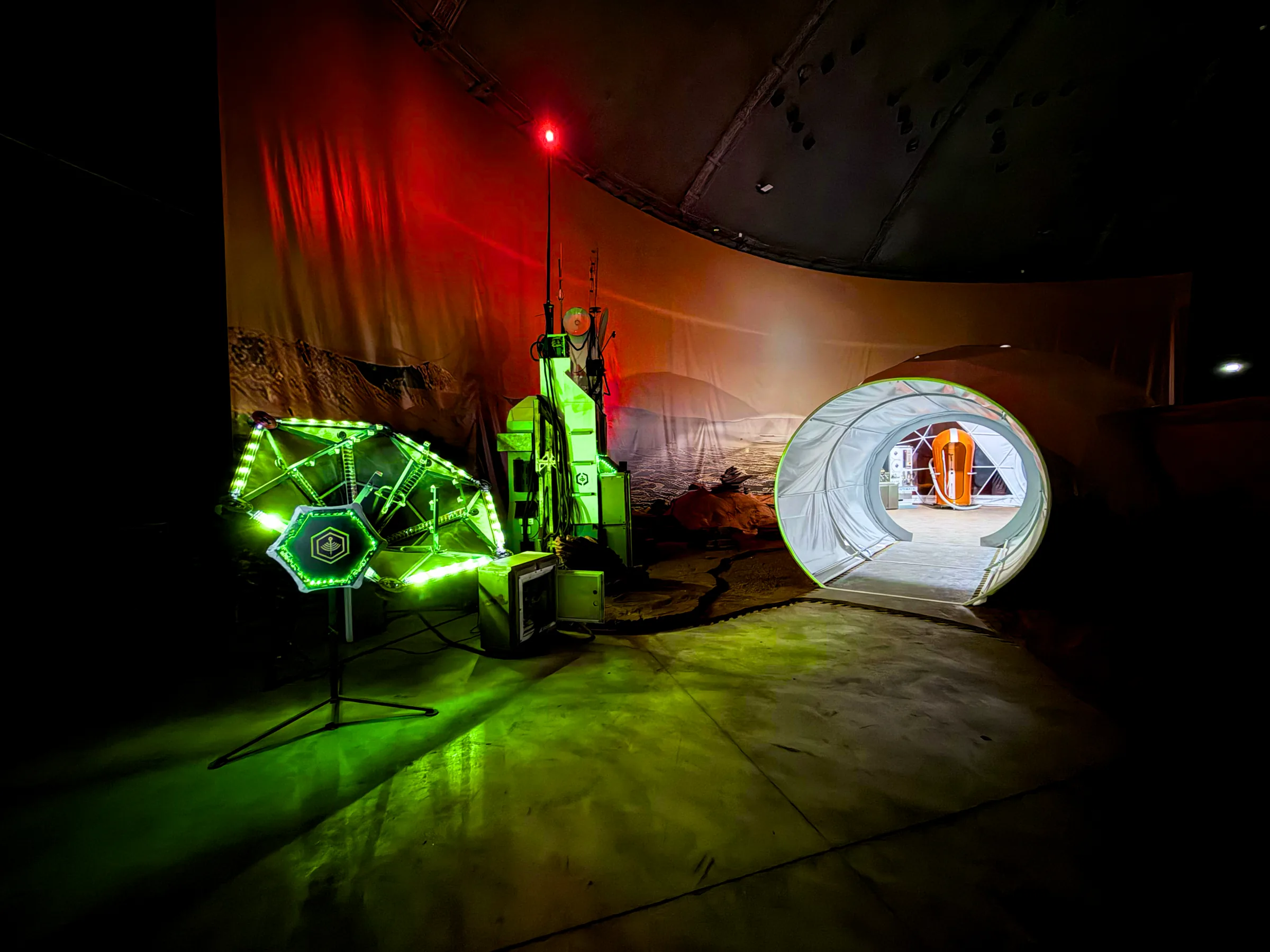 MARS, plan filmowy Czerwonej Planety w Alvernia Planet