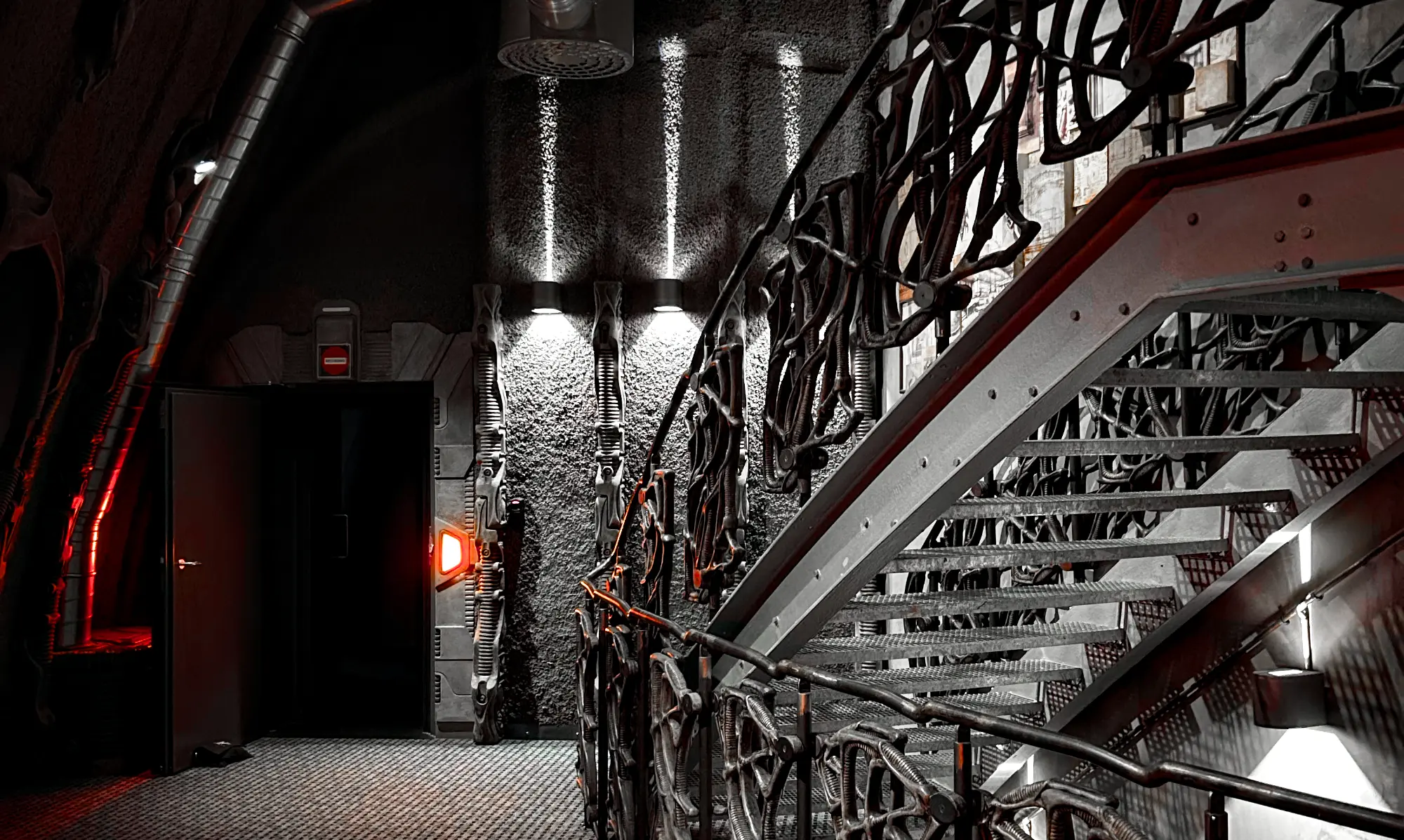 Industrialne mosty i schody